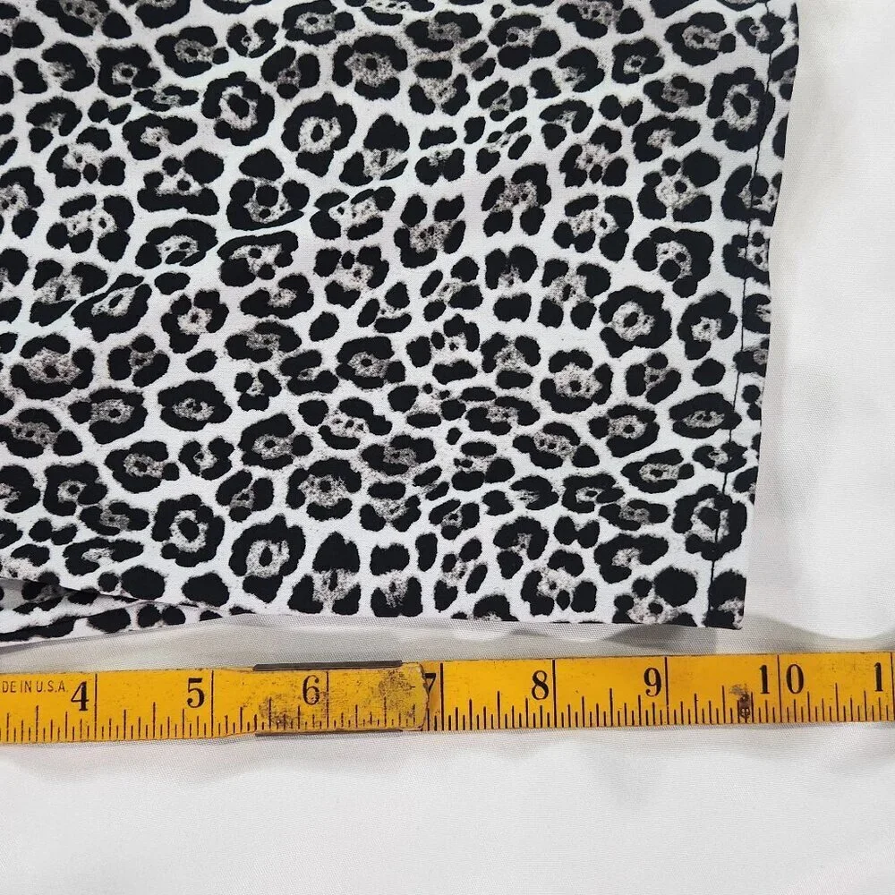 Michael Kors animal print blouse Medium Lot I